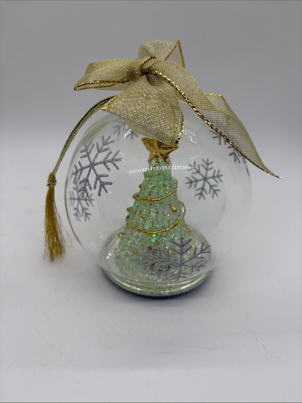 Lenox Lit Tree Wonderball Christmas Ornament Works